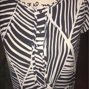 Loft Ruffled Sleeve Blouse